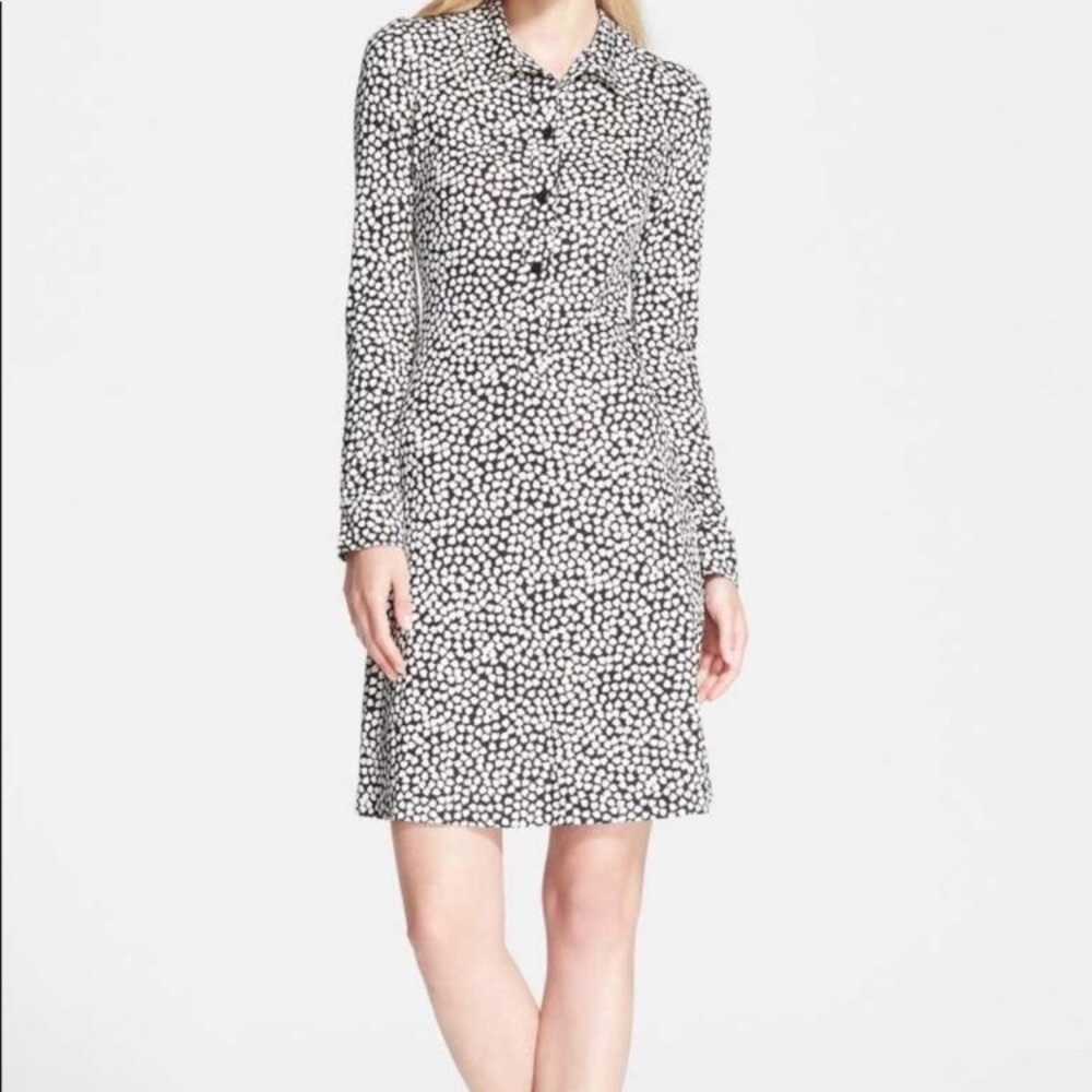 DVF 100% silk dress